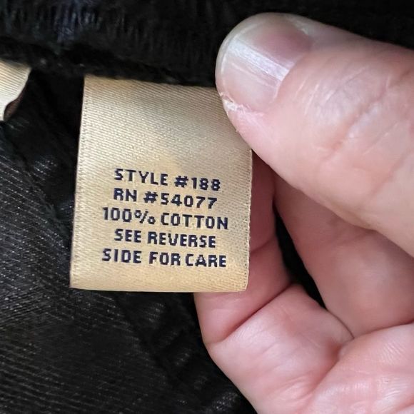 CAbi Womens 8 Style 188 Slouchy Boyfriend Straight Leg Black Jeans 8 - Picture 7 of 7